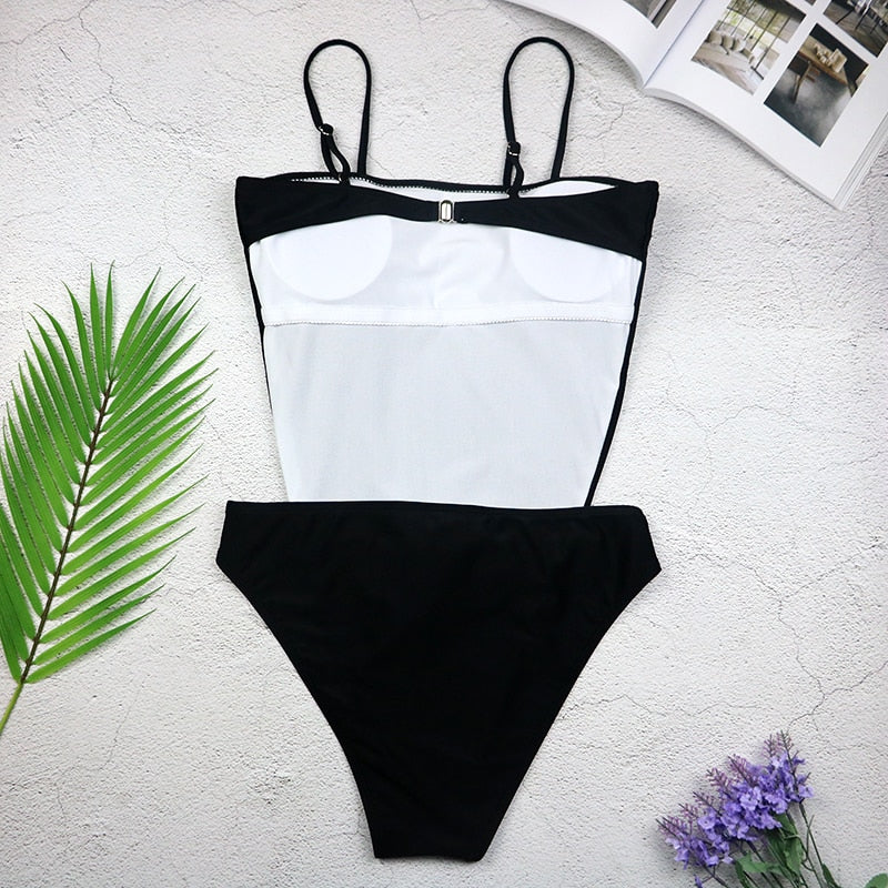 Kassie One Piece Bandage Swimsuit - Trendy Bee Boutique