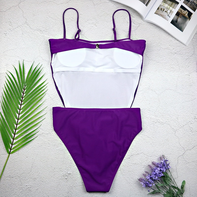 Kassie One Piece Bandage Swimsuit - Trendy Bee Boutique
