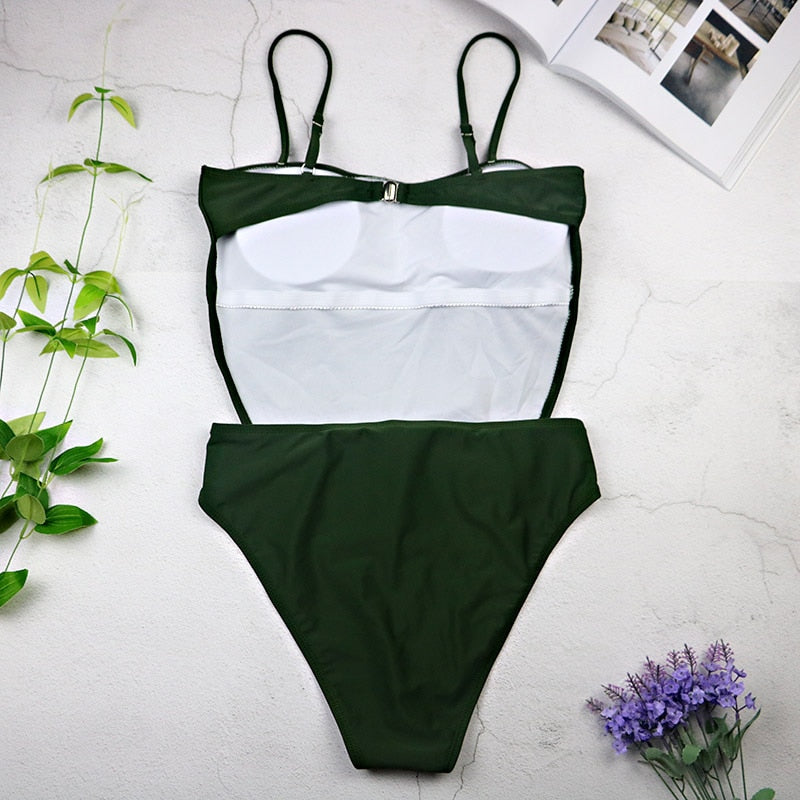 Kassie One Piece Bandage Swimsuit - Trendy Bee Boutique