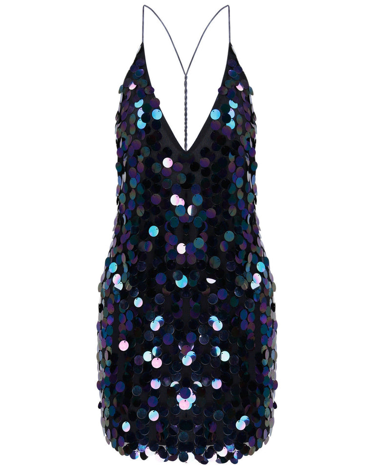 Sashiel Backless Sequins Dress - Trendy Bee Boutique