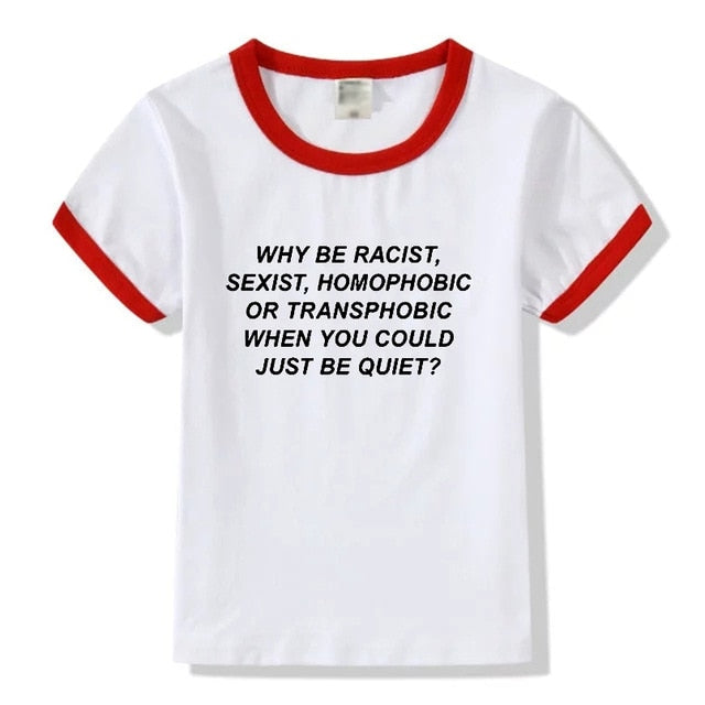 Equal Rights Ringer Tee - Trendy Bee Boutique