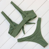 Olivia Bow Bikini Set - Trendy Bee Boutique