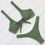 Olivia Bow Bikini Set - Trendy Bee Boutique