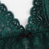Floral Lace Cami Lingerie Set - Trendy Bee Boutique