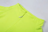 Neon Mini Long Sleeve Dress - Trendy Bee Boutique