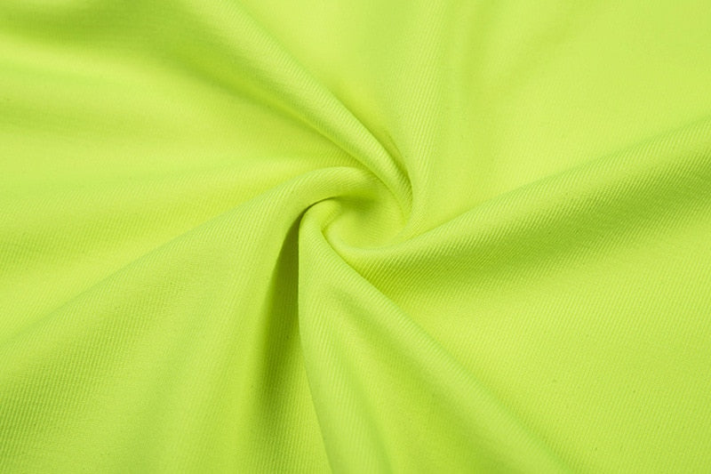 Neon Mini Long Sleeve Dress - Trendy Bee Boutique