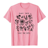 Plant These & Save The Bees Tee - Trendy Bee Boutique