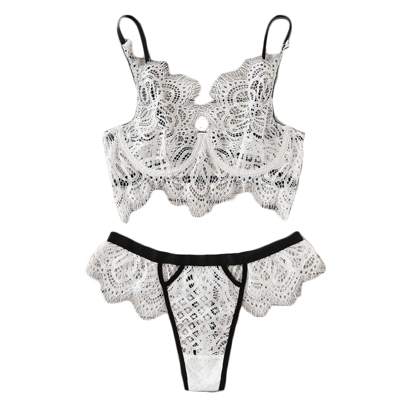 Unlined Lingerie Set - Trendy Bee Boutique