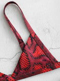 Snake skin Bikini Swimwear - Trendy Bee Boutique