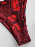 Snake skin Bikini Swimwear - Trendy Bee Boutique