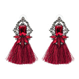 Tiffany Short Tassel Earring - Trendy Bee Boutique