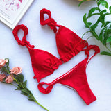 Mirna Ruffled Bikini Set - Trendy Bee Boutique