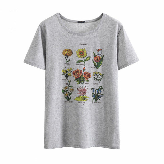 Wildflower Graphic Tee - Trendy Bee Boutique