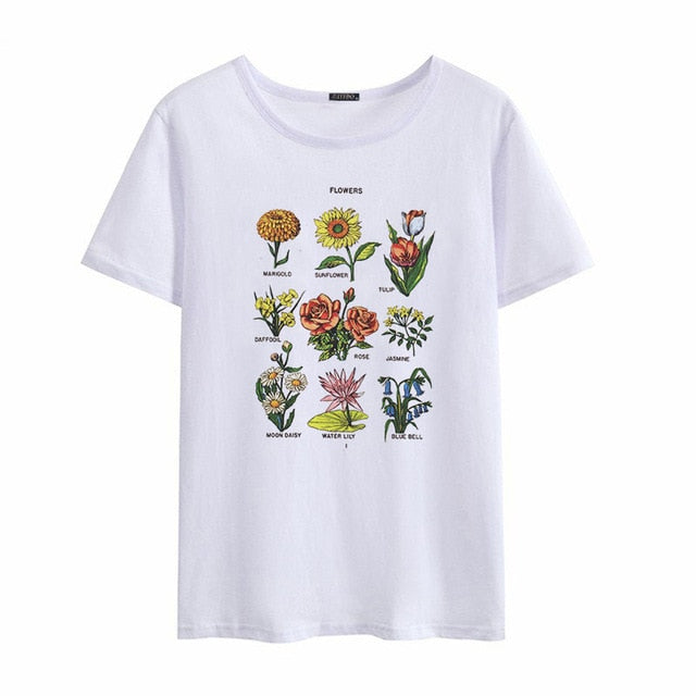 Wildflower Graphic Tee - Trendy Bee Boutique
