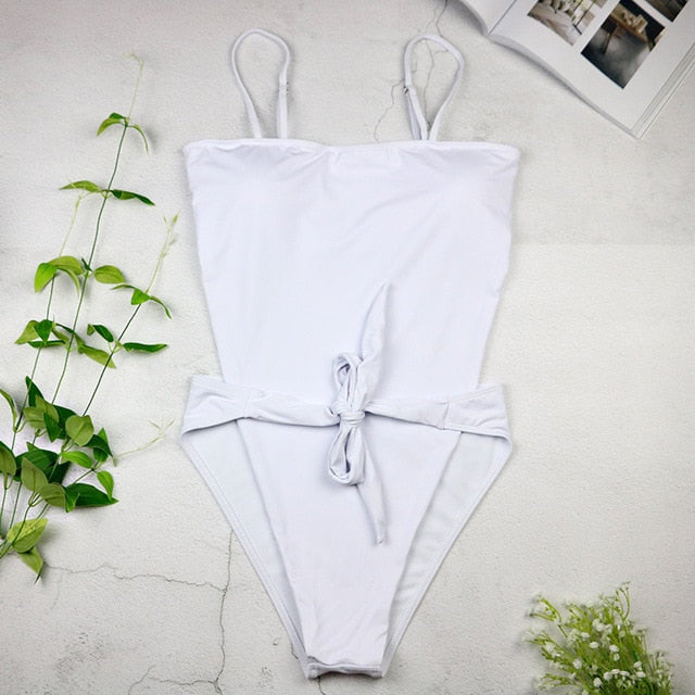 Kassie One Piece Bandage Swimsuit - Trendy Bee Boutique