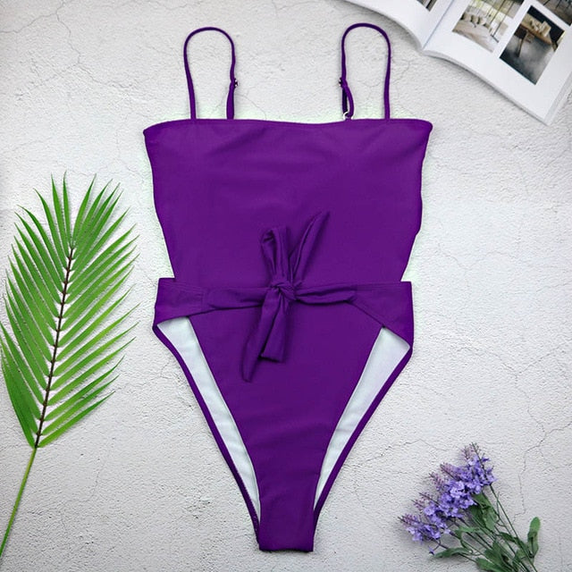 Kassie One Piece Bandage Swimsuit - Trendy Bee Boutique