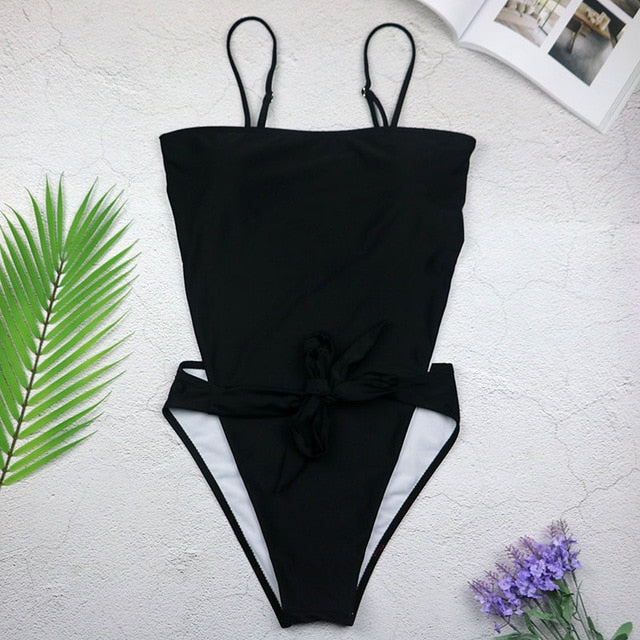 Kassie One Piece Bandage Swimsuit - Trendy Bee Boutique