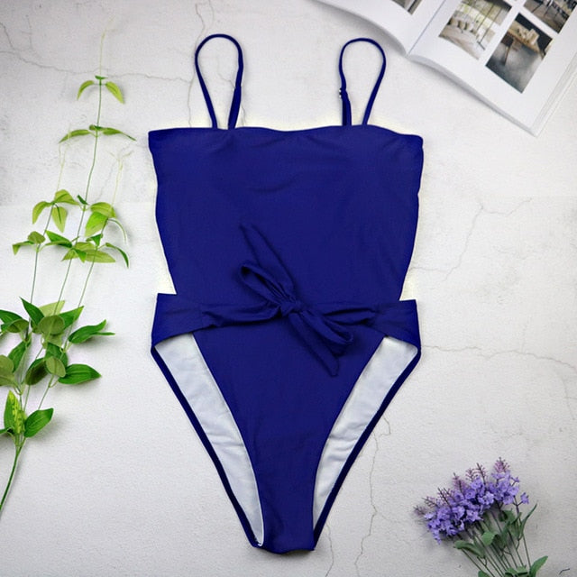 Kassie One Piece Bandage Swimsuit - Trendy Bee Boutique