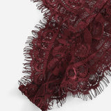 Wine Lace Intimate Set - Trendy Bee Boutique