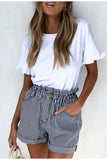 Striped Shorts - Trendy Bee Boutique