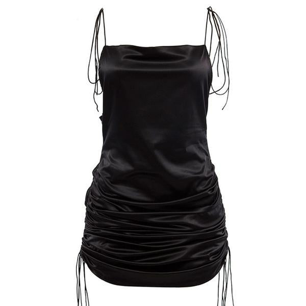 Nicolette Backless Dress - Trendy Bee Boutique