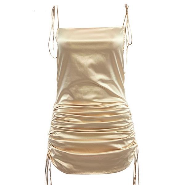 Nicolette Backless Dress - Trendy Bee Boutique