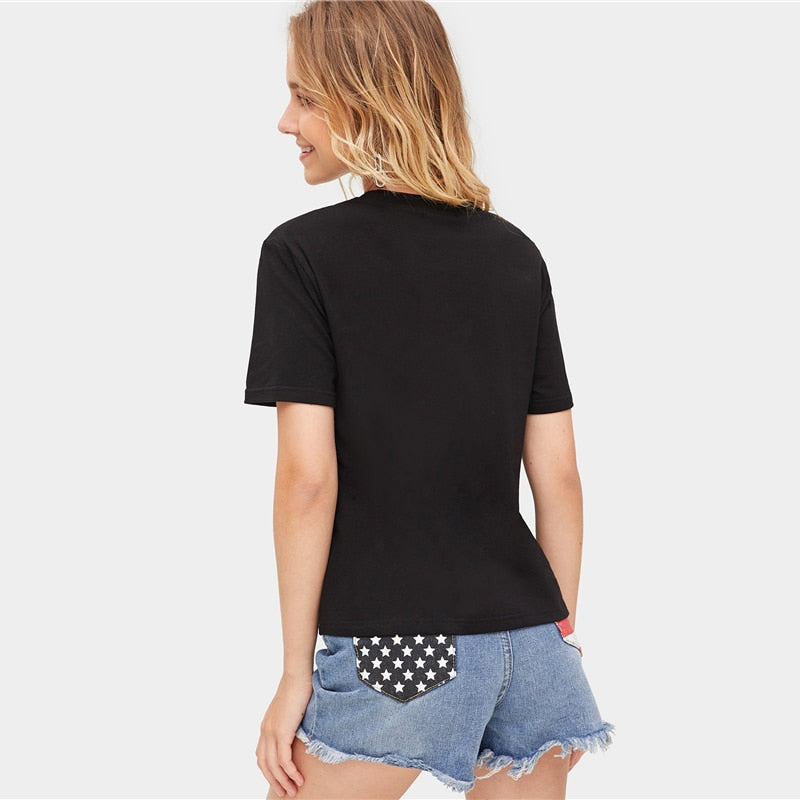 Snake Pattern Tee - Trendy Bee Boutique