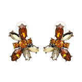 Natalia Small Crystal Earring - Trendy Bee Boutique