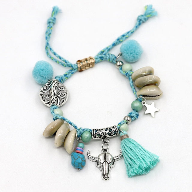 Boho Charm Bracelet - Trendy Bee Boutique
