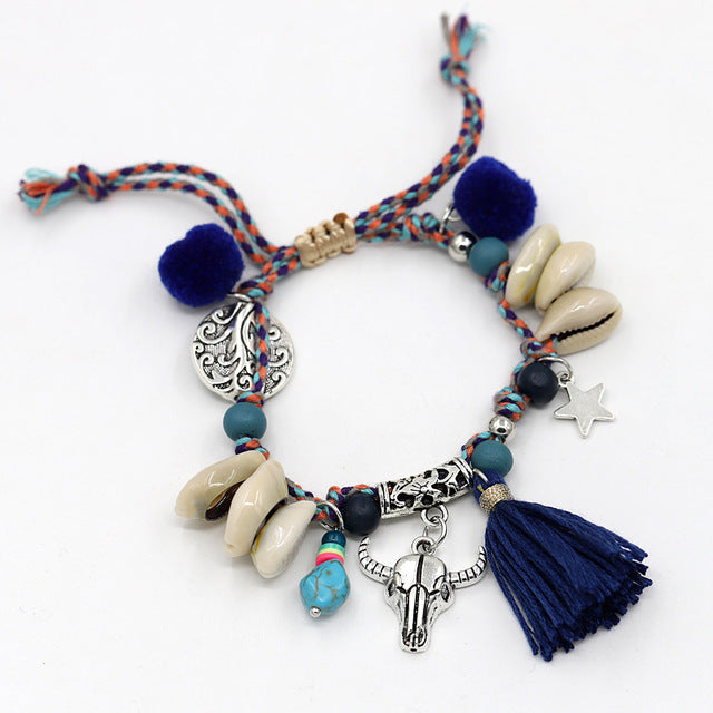 Boho Charm Bracelet - Trendy Bee Boutique