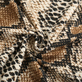 Snake Print Bodycon Dress - Trendy Bee Boutique