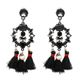 Pendant Long Tassel Earrings - Trendy Bee Boutique