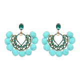 Pom-Pom Earrings - Trendy Bee Boutique