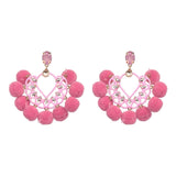 Pom-Pom Earrings - Trendy Bee Boutique