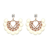 Pom-Pom Earrings - Trendy Bee Boutique