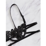 Flower Lace Bra Lingerie Set - Trendy Bee Boutique