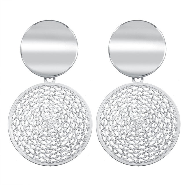 Gold Dangle Earring - Trendy Bee Boutique