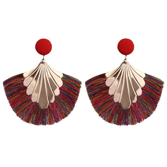 Boho Tassel Earrings - Trendy Bee Boutique