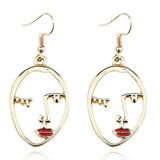 Face Art Earring - Trendy Bee Boutique