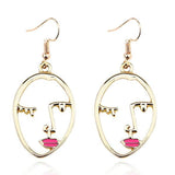 Face Art Earring - Trendy Bee Boutique