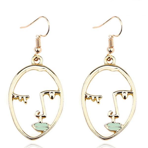 Face Art Earring - Trendy Bee Boutique