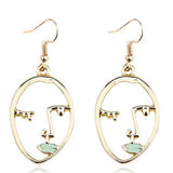 Face Art Earring - Trendy Bee Boutique