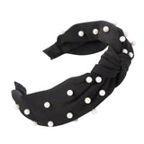 Pearl Beaded Knot Hairband - Trendy Bee Boutique
