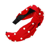 Pearl Beaded Knot Hairband - Trendy Bee Boutique