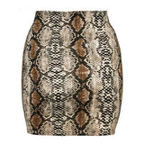 Snake Print Skirt - Trendy Bee Boutique
