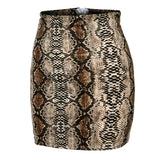 Snake Print Skirt - Trendy Bee Boutique