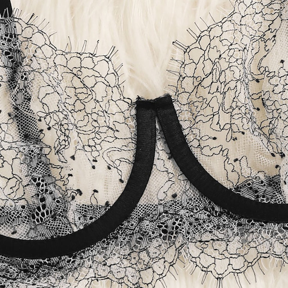 Corset Lace Lingerie Set - Trendy Bee Boutique