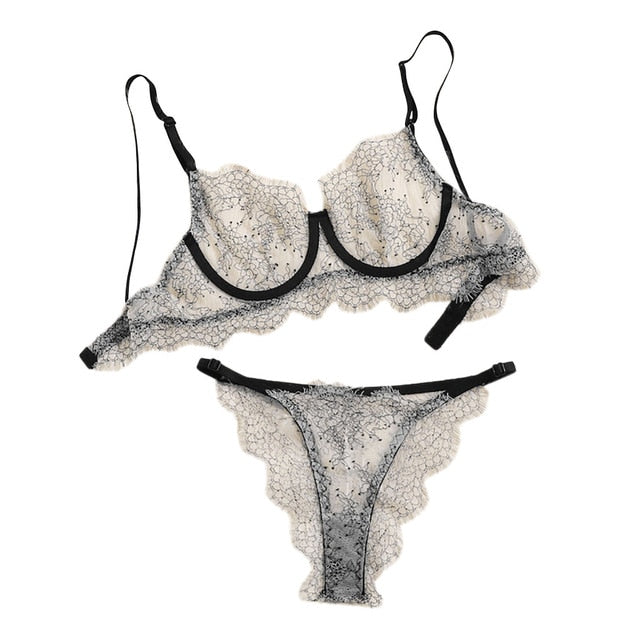 Corset Lace Lingerie Set - Trendy Bee Boutique