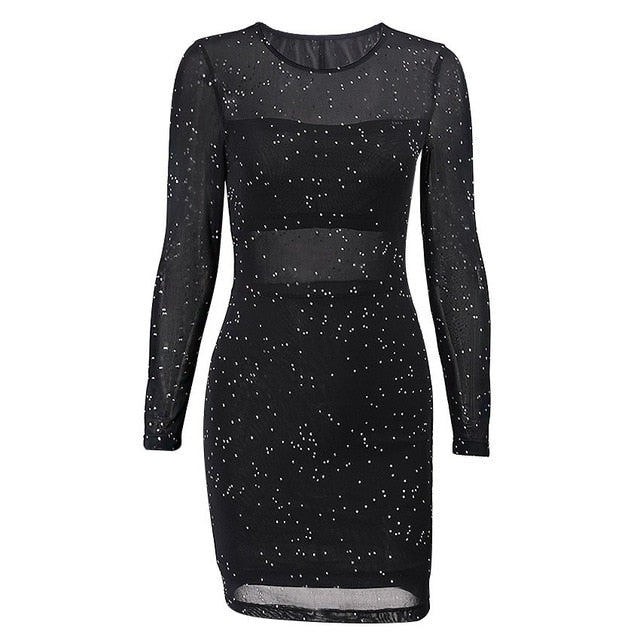 Melissa Mini Black Dress - Trendy Bee Boutique