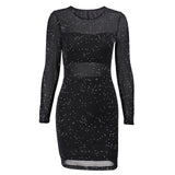 Melissa Mini Black Dress - Trendy Bee Boutique